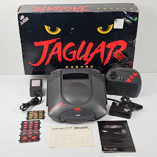 Atari Jaguar 64-Bit Interactive Multimedia System Video Game Console J8001