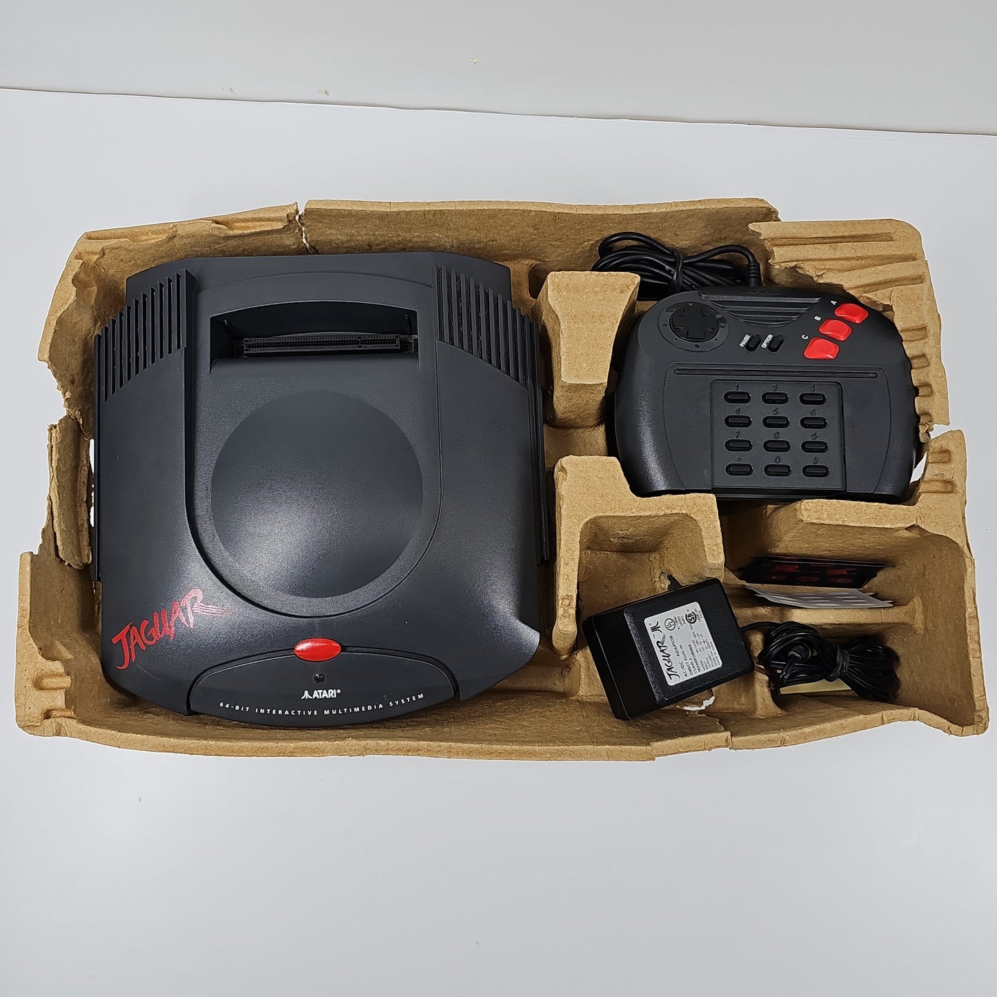 Atari Jaguar 64-Bit Interactive Multimedia System Video Game Console J8001
