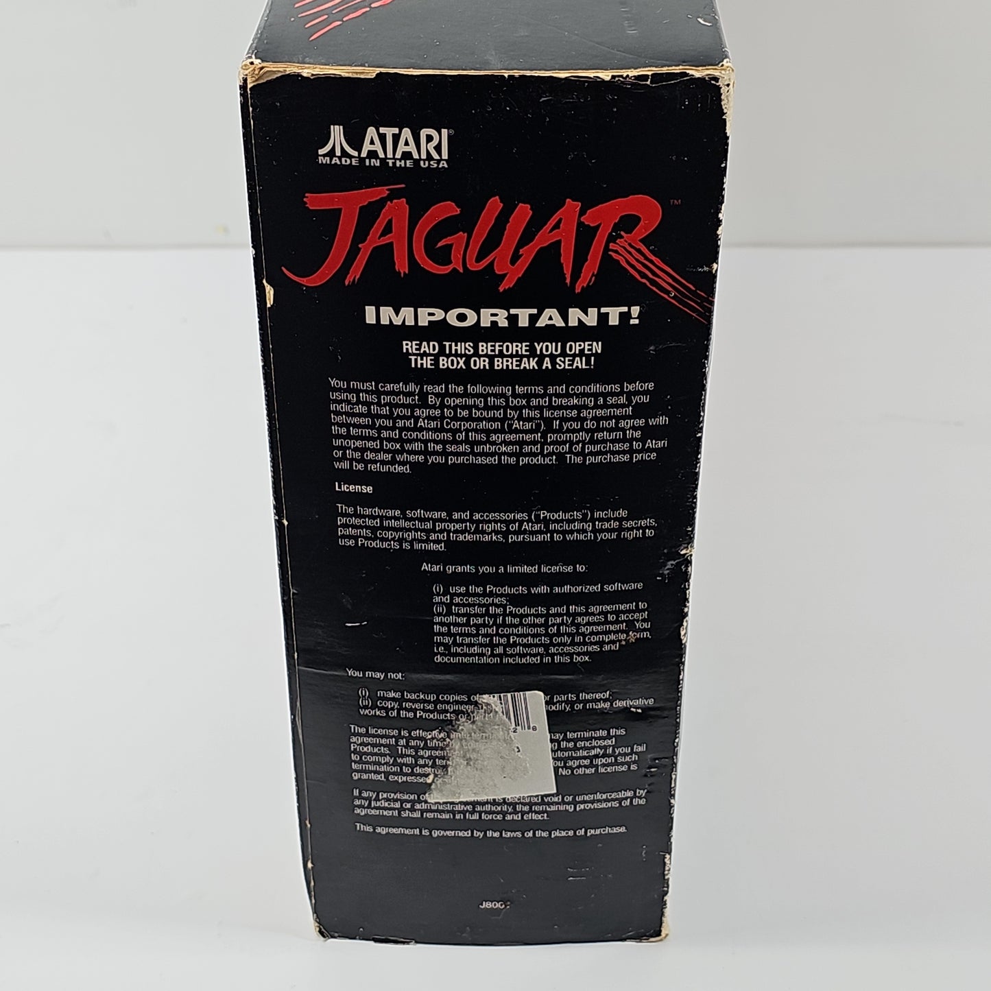 Atari Jaguar 64-Bit Interactive Multimedia System Video Game Console J8001