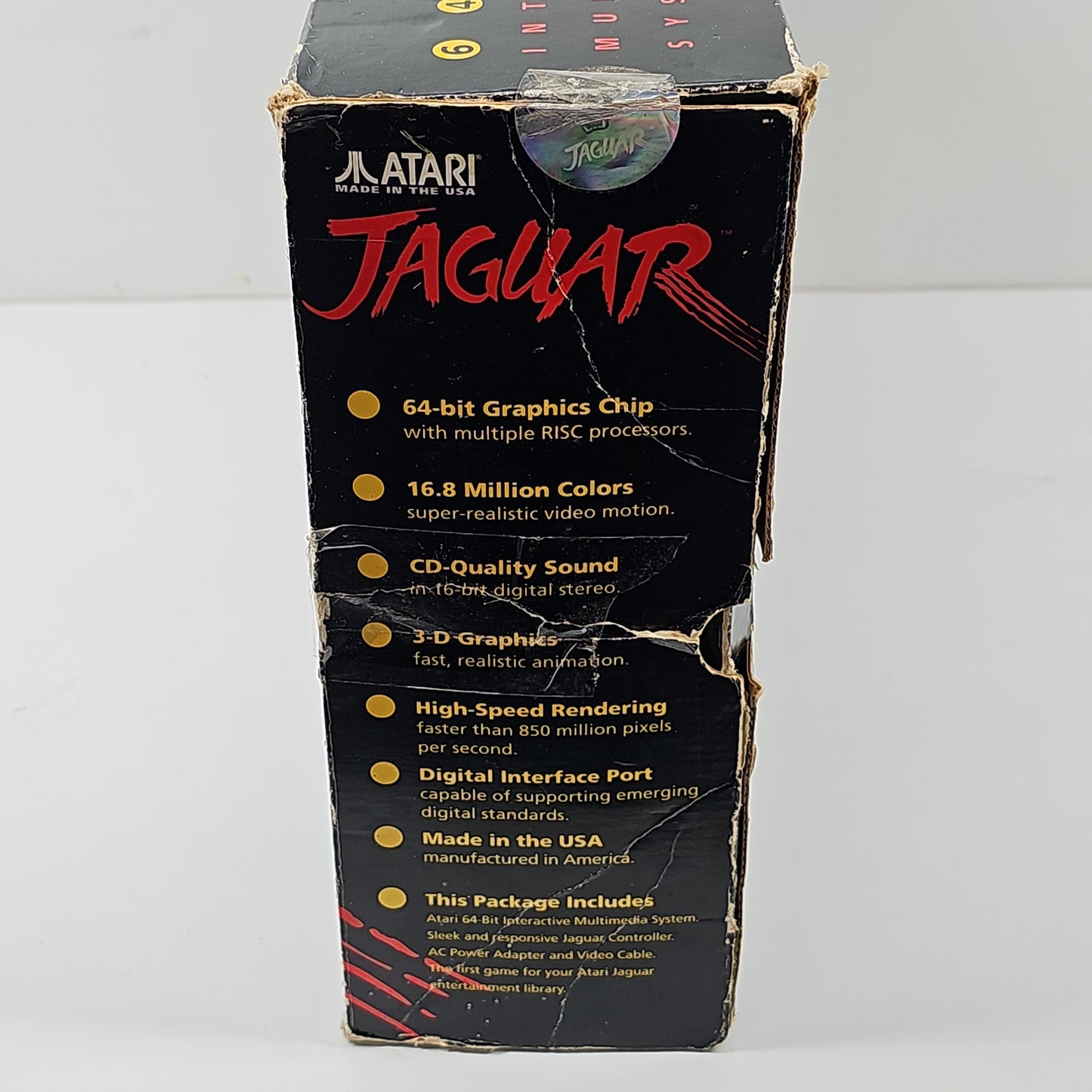 Atari Jaguar 64-Bit Interactive Multimedia System Video Game Console J8001