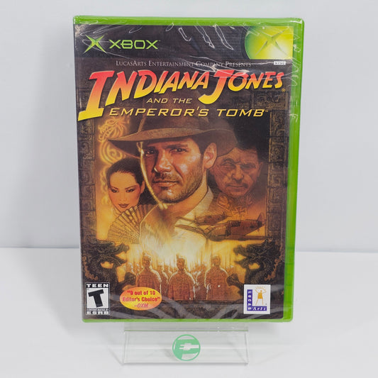 New Indiana Jones and the Emperor's Tomb (Microsoft Xbox, 2003)