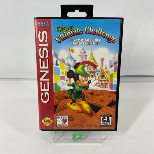 Mickey's Ultimate Challenge (Sega Genesis, 1993)
