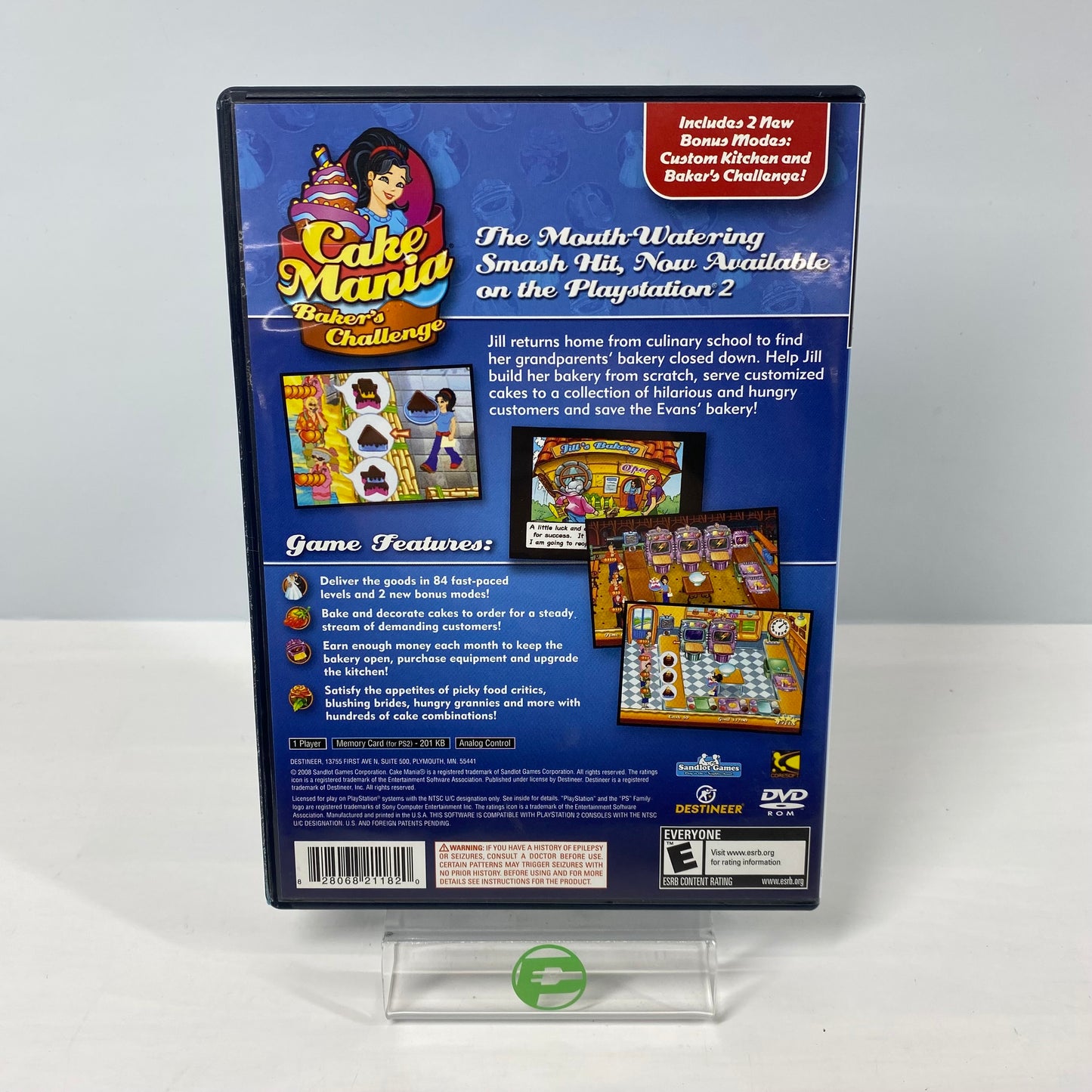 Cake Mania Baker's Challenge (Sony PlayStation 2 PS2, 2008)