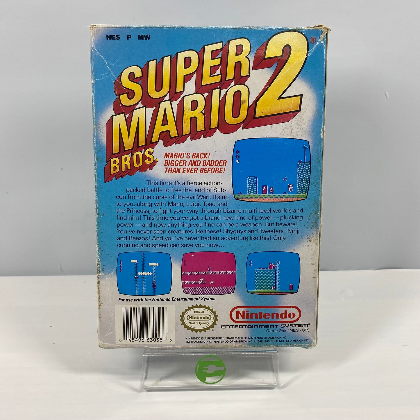 Super Mario Bros 2 (Nintendo NES, 1988)