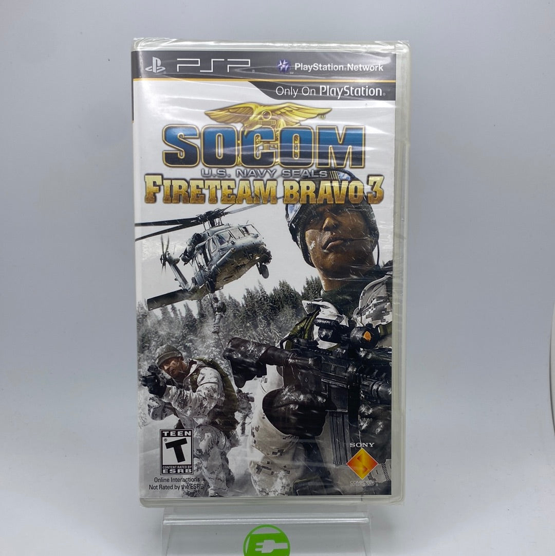 SOCOM US Navy Seals Fireteam Bravo 3 (Sony PlayStation Portable PSP, 2 –  PayMore Malvern