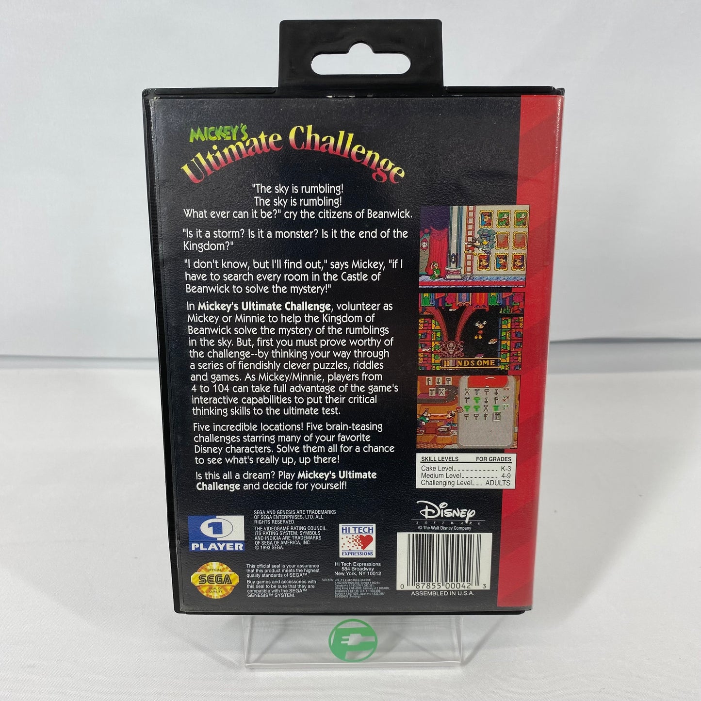 Mickey's Ultimate Challenge (Sega Genesis, 1993)