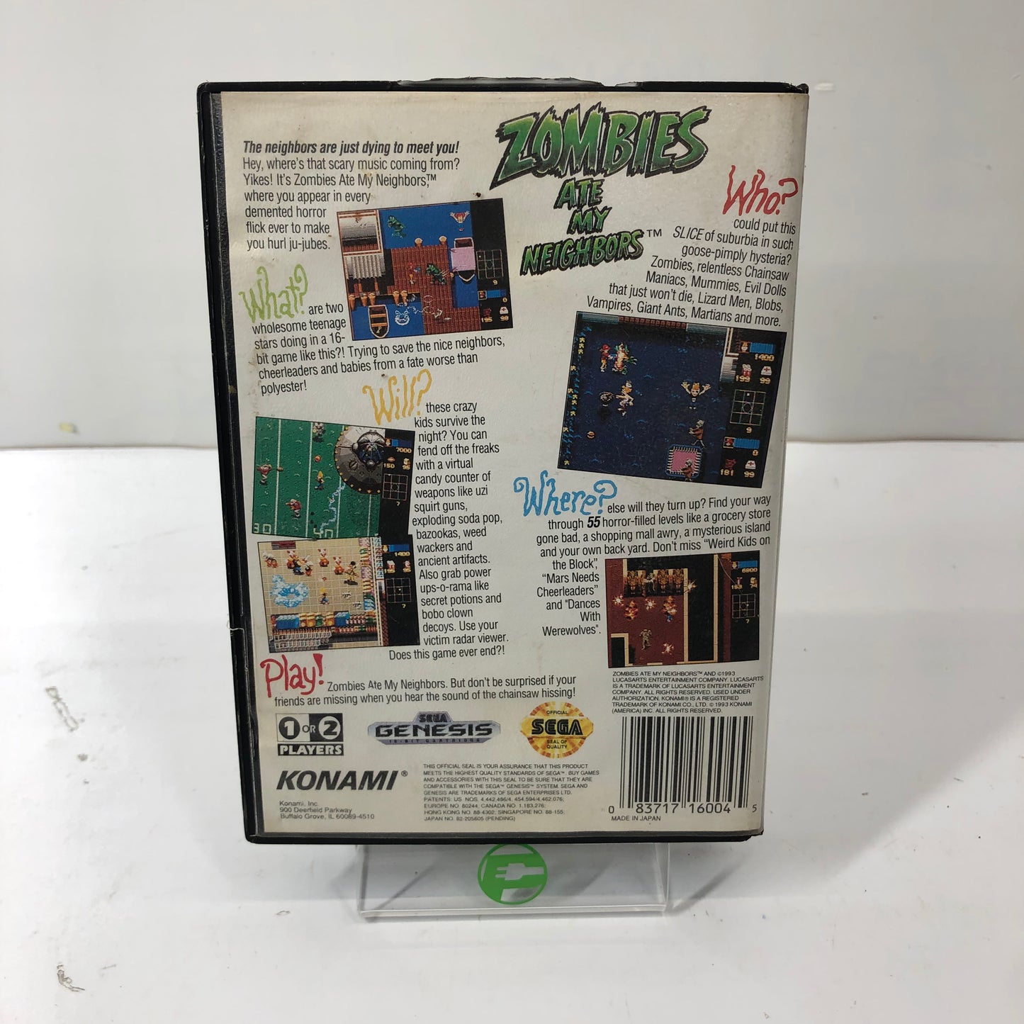 Zombies Ate My Neighbors (Sega Genesis, 1993)