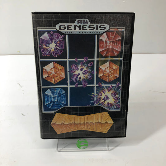 Columns (Sega Genesis, 1990) CIB