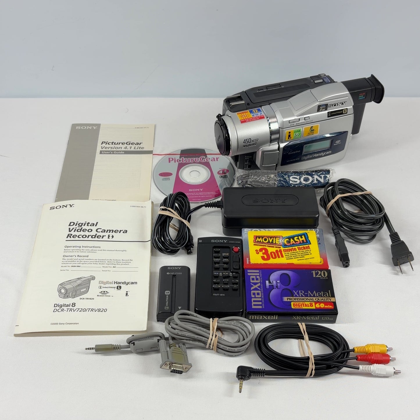 Sony Digital8 Handycam Camcorder DCR-TRV720 Nightshot Tested
