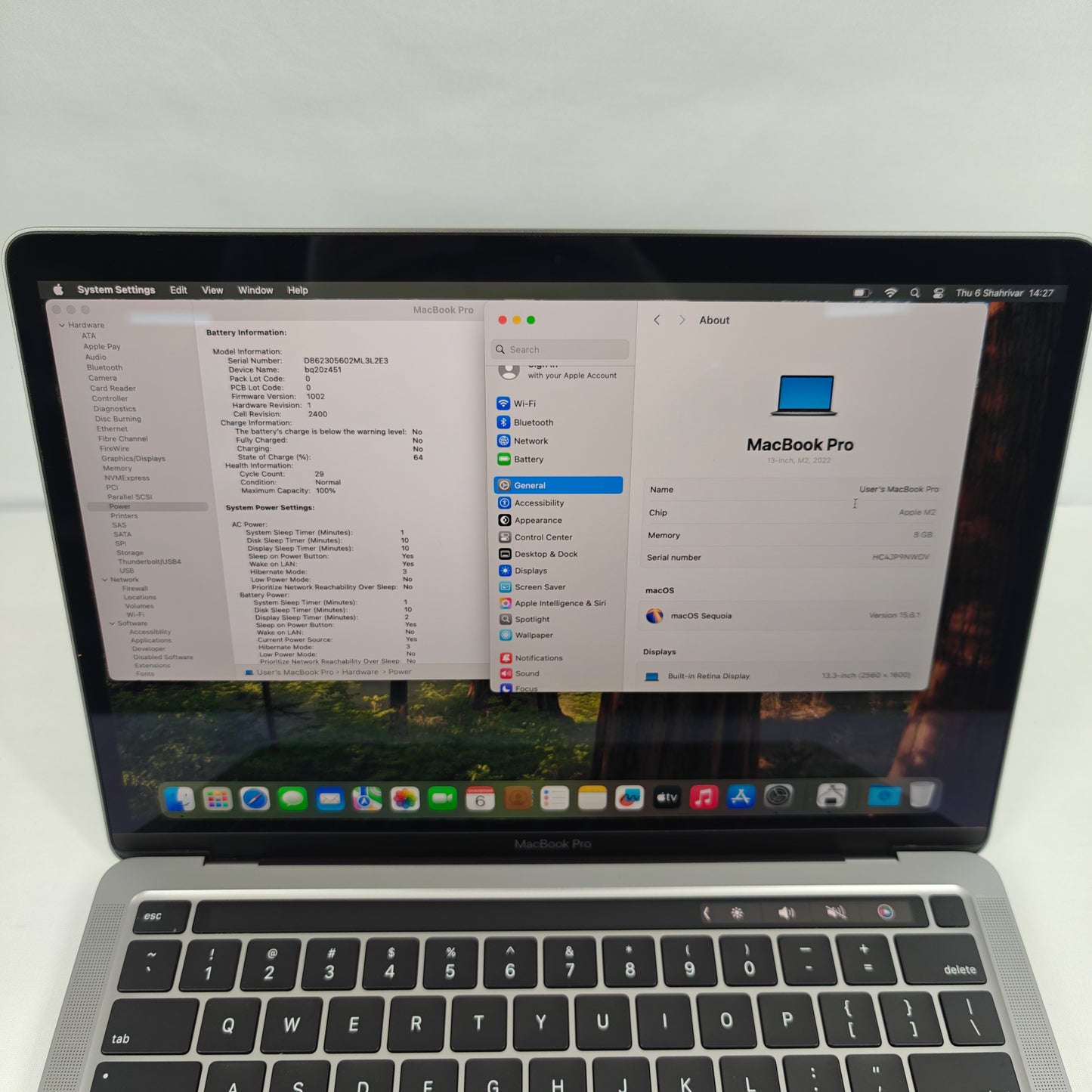 2022 Apple MacBook Pro 13.3" M2 10C GPU 3.5GHz 8GB RAM 256GB SSD MNEH3LL/A