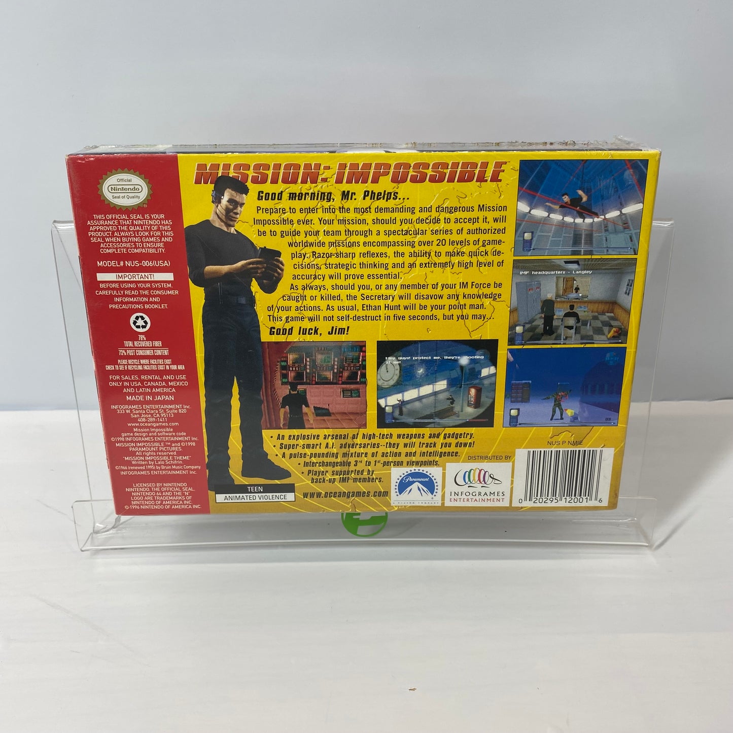 New Mission Impossible (Nintendo 64 N64, 1998)