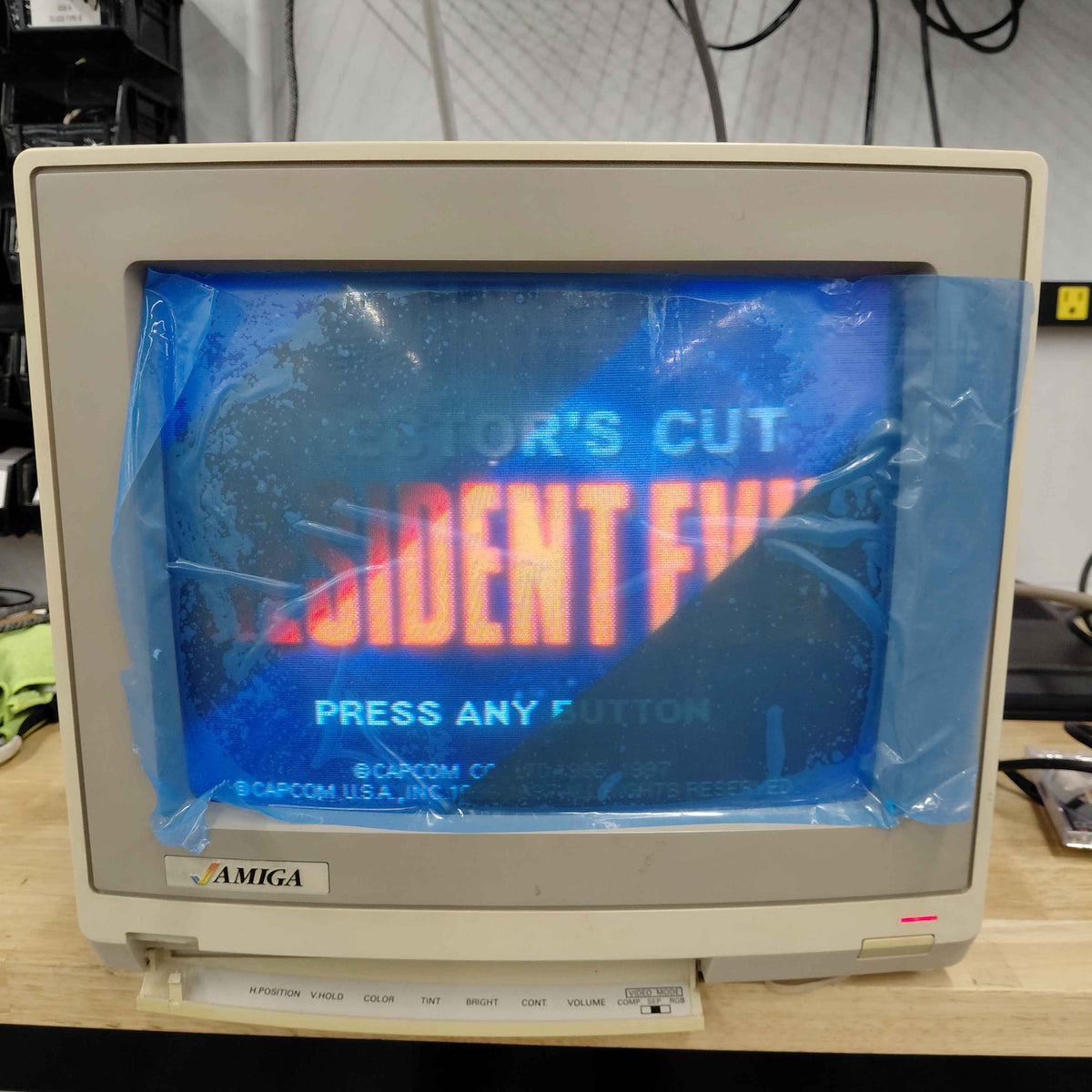 Commodore 13" 1080 CRT Vintage Monitor