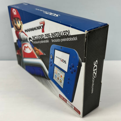 New Nintendo 2DS Mario Kart 7 Edition Handheld Game Console Electric Blue 2