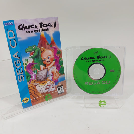 Chuck Rock II Son of Chuck (Sega CD, 1993)