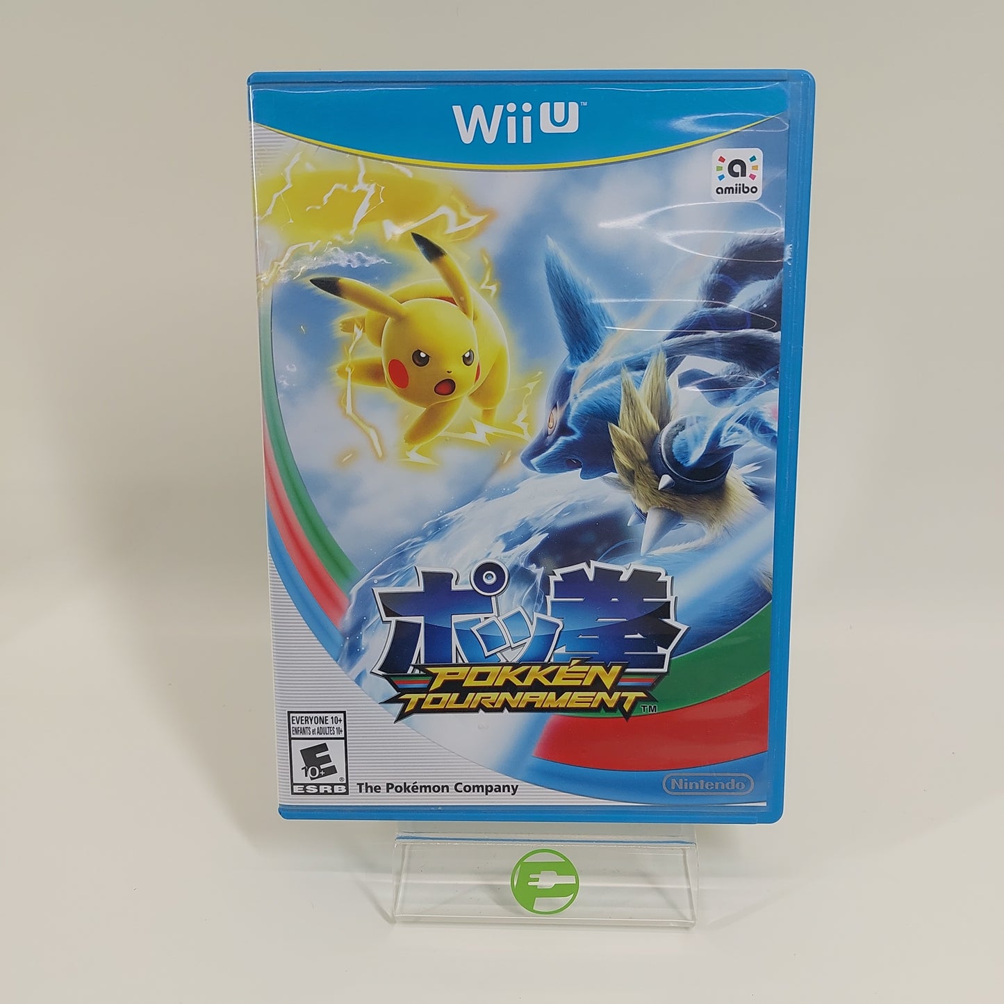 Pokkén Tournament (Nintendo Wii U, 2014) with Shadow Mewtwo Card