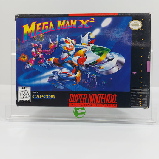 Mega Man X2 (Super Nintendo SNES, 1995) CIB