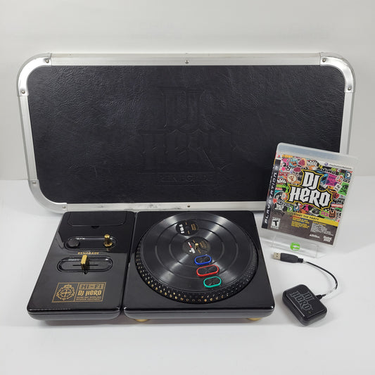DJ Hero Renegade Edition Turntable Bundle for Playstation 3 PS3 96027-809
