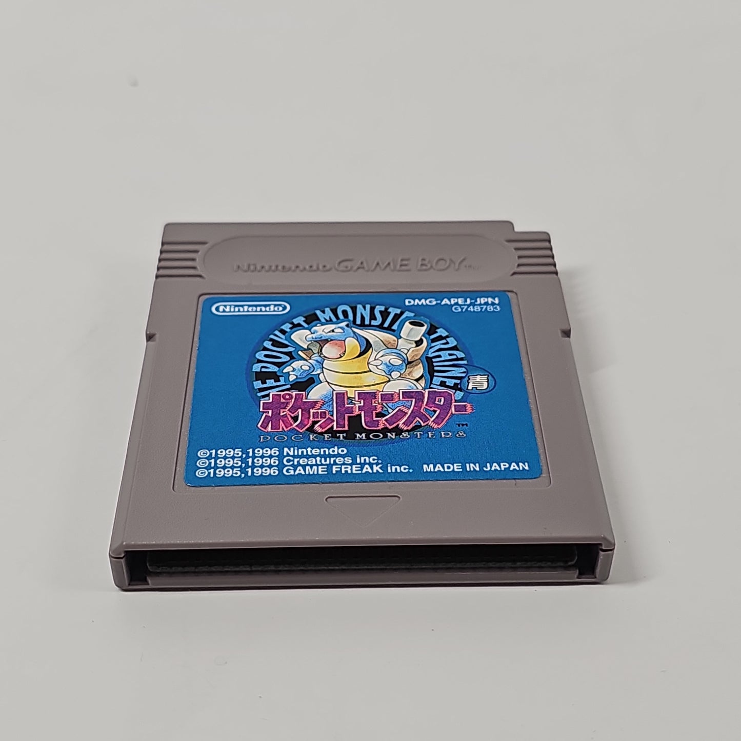 Pokemon Blue Version Japan (Nintendo GameBoy, 1996)