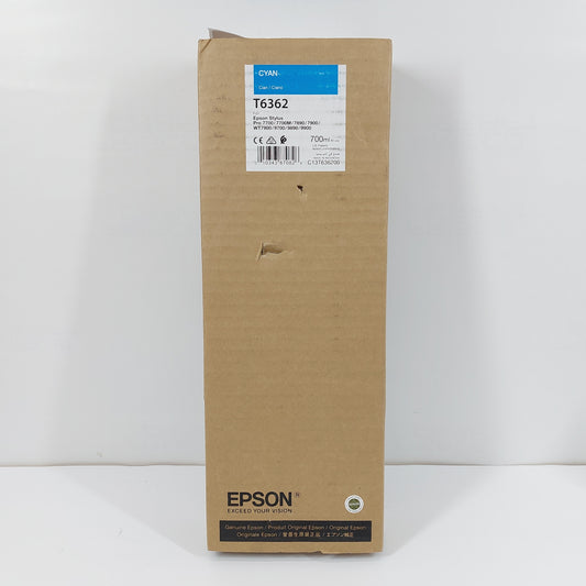 New Epson UltraChrome HDR T6362 Cyan Ink Cartridge