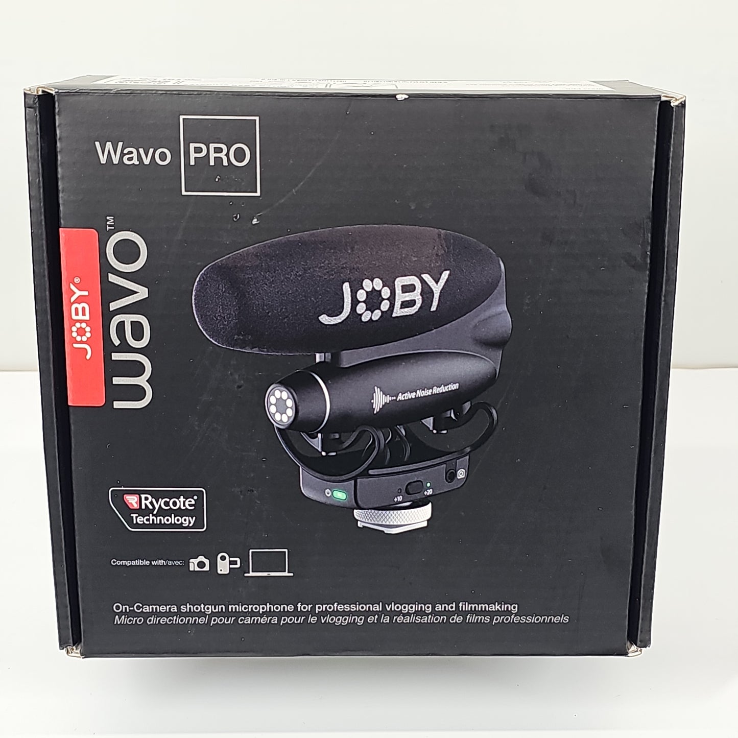 New Joby Wavo Pro On Camera Microphone Black JB01715-BWW