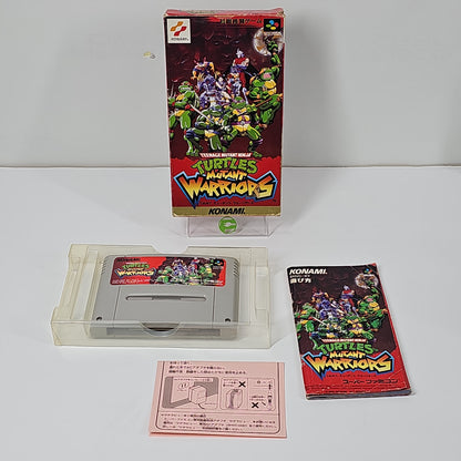 Teenage Mutant Ninja Turtles: Mutant Warriors (Nintendo Super Famicom, 1993) JP