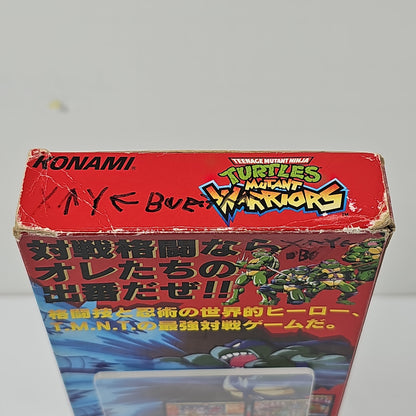 Teenage Mutant Ninja Turtles: Mutant Warriors (Nintendo Super Famicom, 1993) JP