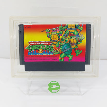 Teenage Mutant Ninja Turtles 2: The Manhattan Project  (Nintendo Famicom,  1991)