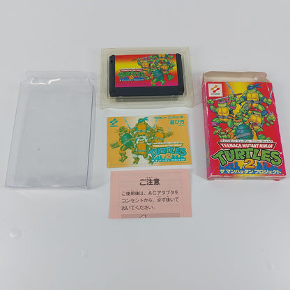 Teenage Mutant Ninja Turtles 2: The Manhattan Project  (Nintendo Famicom,  1991)