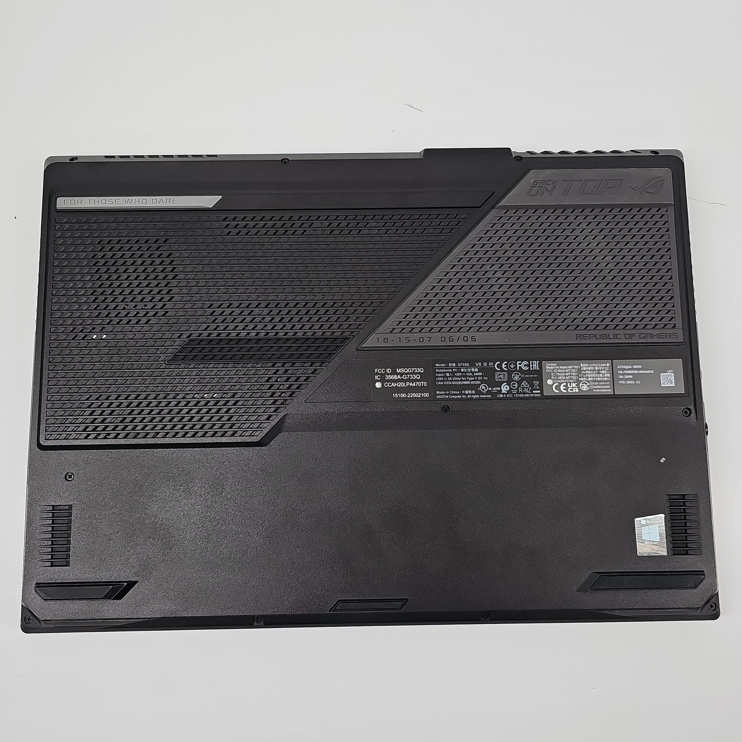 ASUS ROG Strix Scar 17 17.3" Ryzen 9 5900HX 3.3GHz 64GB RAM 2TB SSD RTX 3080