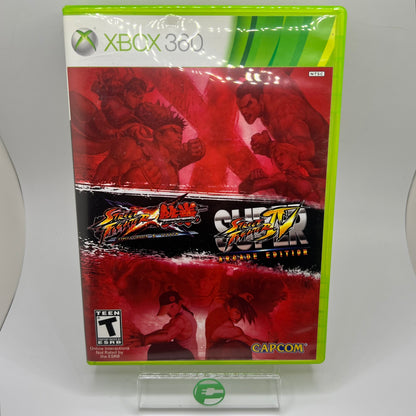 Street Fighter x Tekken / Super Street Fighter IV  (Microsoft Xbox 360, 2012)