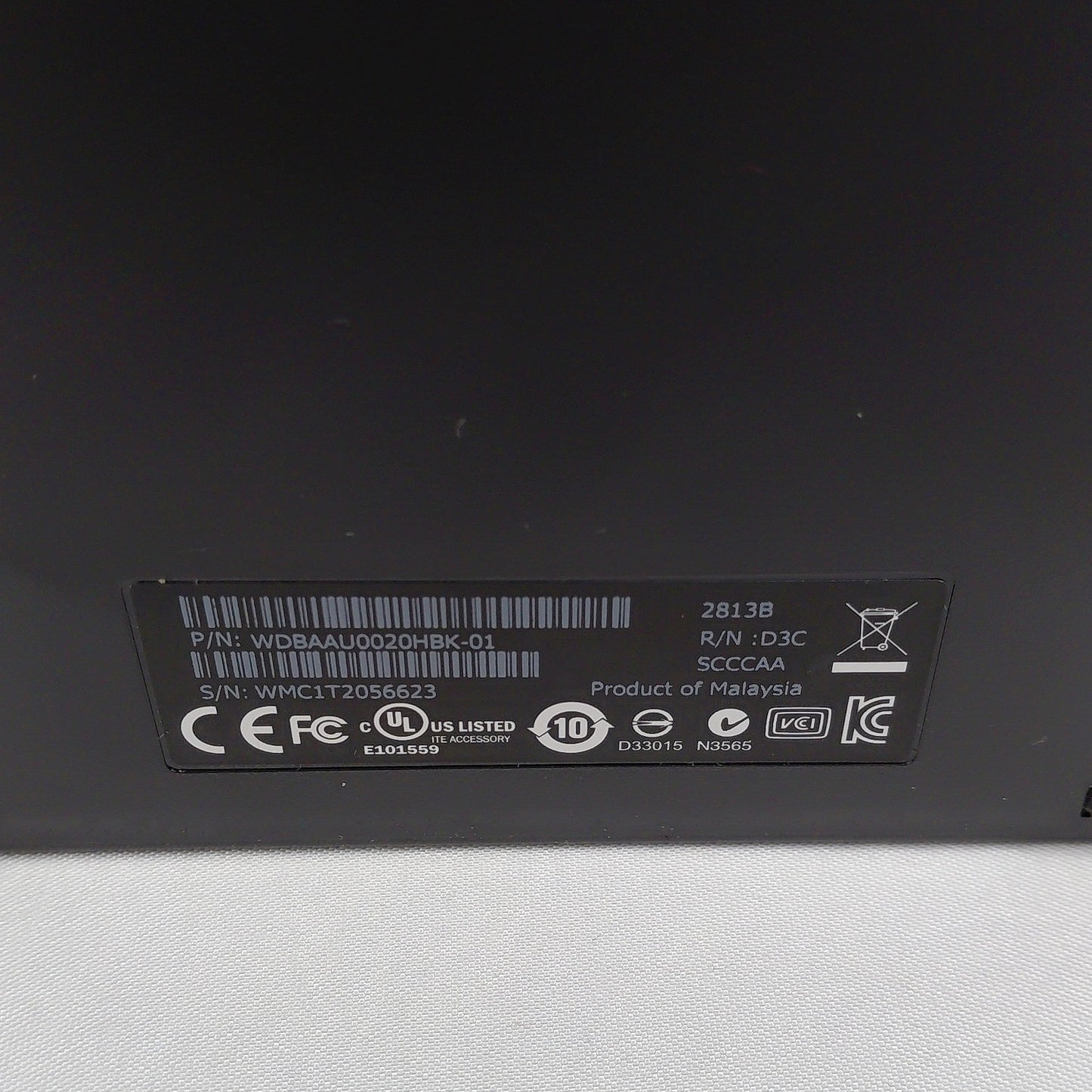 Western Digital WD External WD Elements 2TB Micro USB-B to USB-A HDD 