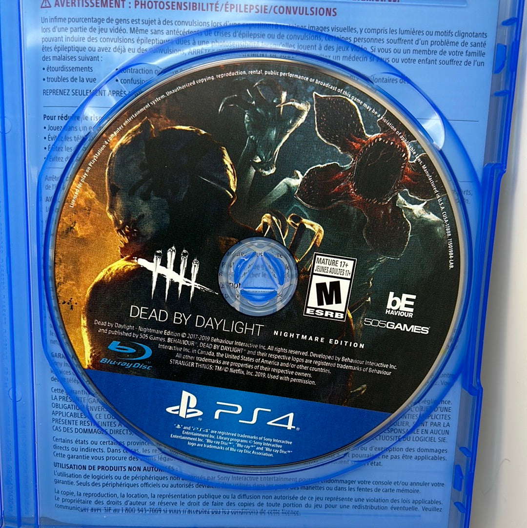 Dead by Daylight [Nightmare Edition] (Sony PlayStation 4 PS4, 2019)