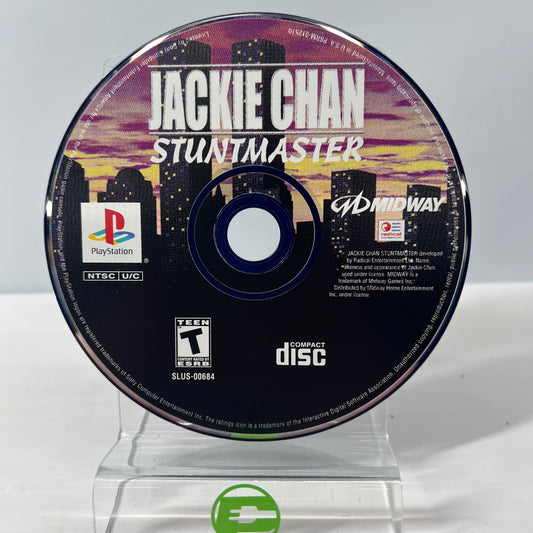 Jackie Chan's Stunt Master (Sony PlayStation 1 PS1, 2000) Disc Only