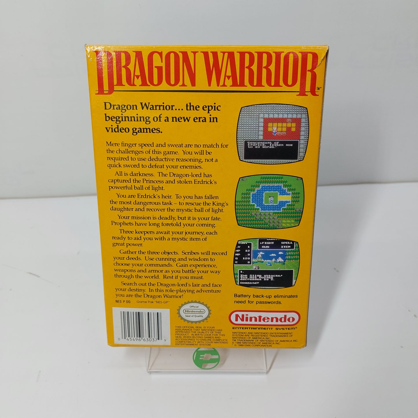 Dragon Warrior  (Nintendo NES,  1989)