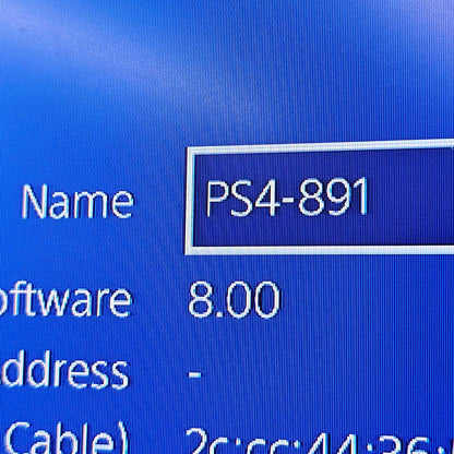 Sony PlayStation 4 Pro PS4 1TB Black Console System CUH-7215B Low Firmware 8.00