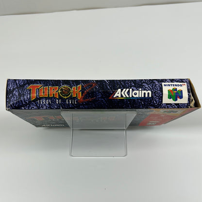 Turok 2: Seeds of Evil (Nintendo 64 N64, 1998) CIB