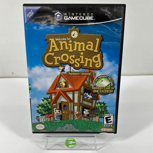 Animal Crossing (Nintendo GameCube, 2002) No Memory Card
