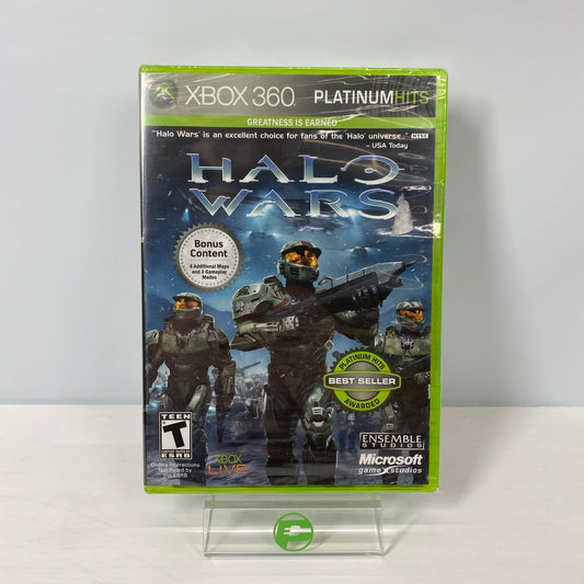 New Halo Wars [Platinum Hits] (Microsoft Xbox 360, 2009)