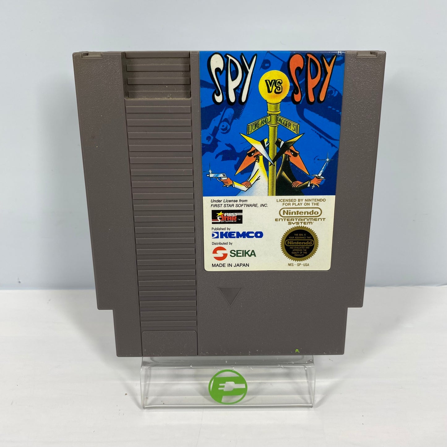 Spy vs. Spy (Nintendo NES, 1988) Cartridge with Manual