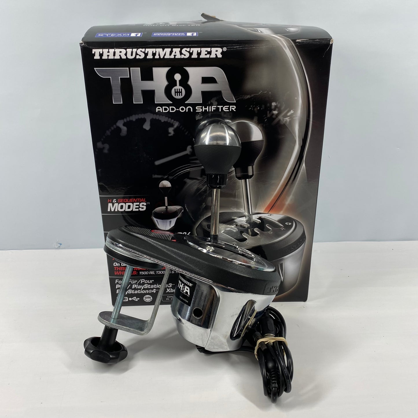 Thrustmaster TH8A Add-On Shifter 4060059 for Xbox One Playstation 4 and PC