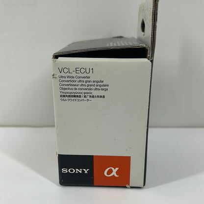 New Sony Ultra Wide Converter 16mm E-Mount VCL-ECU1