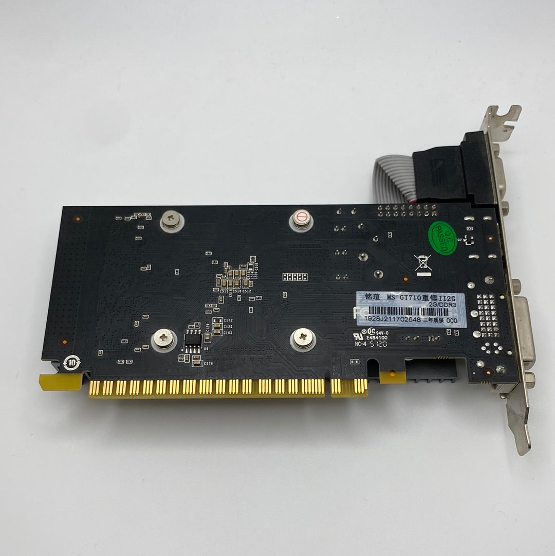 OCPC NVIDIA GeForce GT 710 2G/DDR3 Graphics Card MS-GT710 II2G
