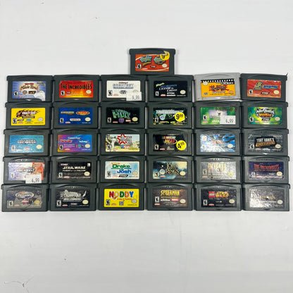 Lot of 80 Nintendo Handheld Games Crazy Taxi, Tony Hawk, Ben 10, Sims 2