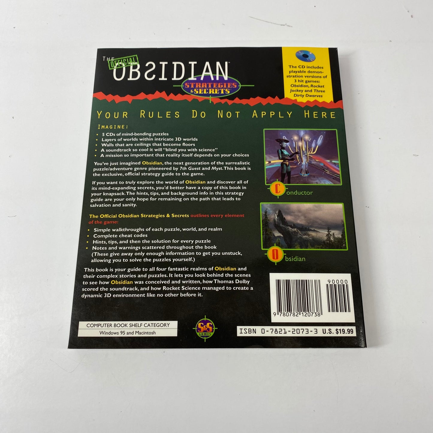 New Obsidian (Windows CD-ROM, with The Official Strategies and Secrets Guide