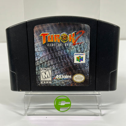 Turok 2: Seeds of Evil (Nintendo 64 N64, 1998) CIB