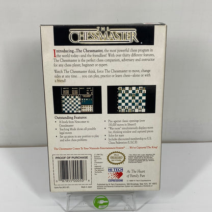 The Chessmaster (Nintendo NES, 1989)