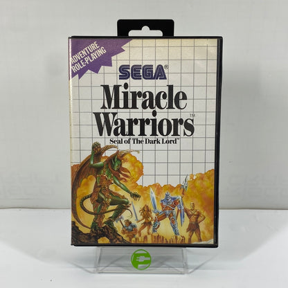 Miracle Warriors (Sega Master System, 1988)