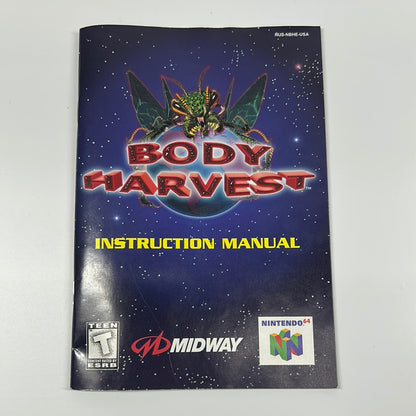 Body Harvest (Nintendo 64 N64, 1998) CIB