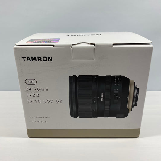 New Tamron Large Aperture Lens 24-70mm f/2.8 Di VC USD G2 For Nikon F Mount