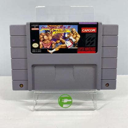 Street Fighter II Turbo (Super Nintendo SNES, 1993) Cartridge and Manual Only